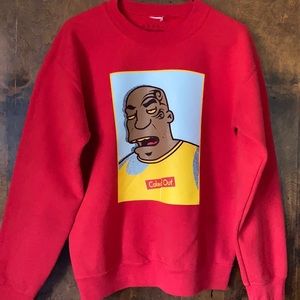 Simpson Mike Tyson Graphic Crew Neck